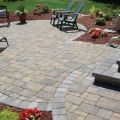 Intersecting Paver Patios