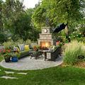 Landscaping Around Your Fireplace
